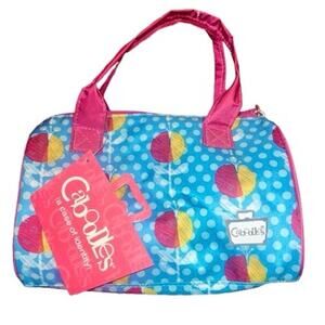 NWT! CABOODLES  SWEETHEART TOTE MAKEUP TRAVEL BAG - LADYBUG